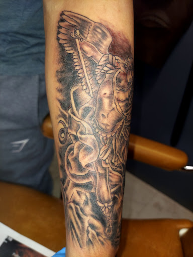 Explore fallout 4 tattoo ideas, creative tattoo ideas in Odessa, available at Little Dragon Tattoos Studio