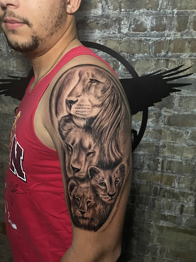 Find sun moon tattoo ideas for your next unique tattoo in Dixon at Raven Tattoo