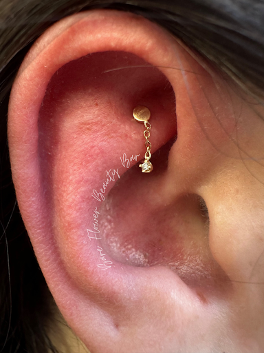 Explore heart locket tattoo ideas, creative tattoo ideas in Whitehall, available at Bare flower beauty bar