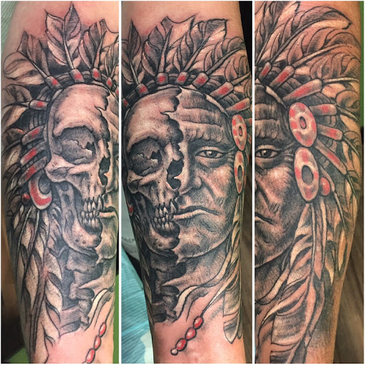 Explore flower bouquet tattoo ideas, creative tattoo ideas in Saint Augustine, available at Ms. Deborahs Fountain of Youth Tattoo & Body Piercing