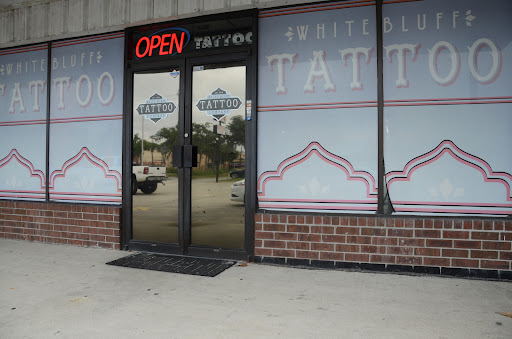 Explore halloweentown tattoo ideas, creative tattoo ideas in Savannah, available at White Bluff Tattoo Company