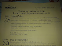 Podere Montizzolo à Caravaggio menu