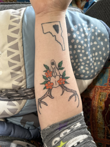 Explore ring finger tattoo cover up ideas for guys, creative tattoo ideas in Sandpoint, available at Black Elk Collective Tattoo