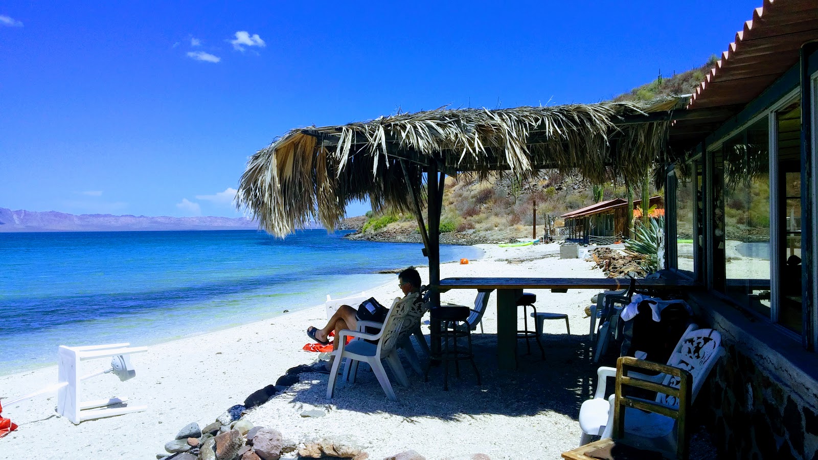 Playa Buenaventura的照片 带有碧绿色纯水表面