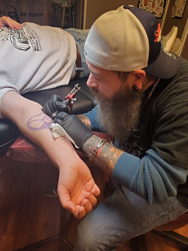 Tattoo Shop «The Greater Good Tattoo», reviews and photos, 105 E High St, Ashley, OH 43003, USA
