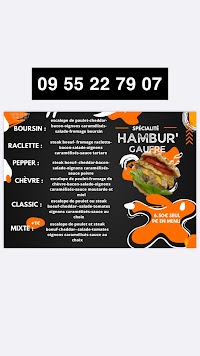 Menu du Bil Gourmandises à Louvroil