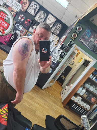 Explore butterfly and rose tattoo ideas, creative tattoo ideas in El Paso, available at House of Pain Tattoo & Body Piercing Studios