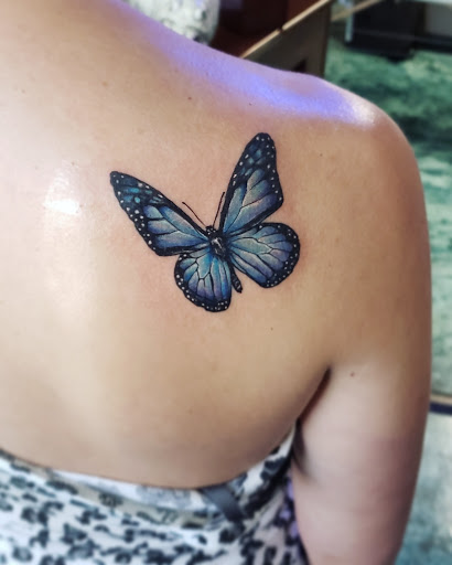 Explore male bicep tattoo ideas, creative tattoo ideas in Charlotte, available at Tattoo Me Charlotte