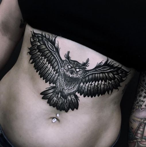 Explore tattoo half sleeve ideas, creative tattoo ideas in Corona, available at Crop Circles Tattoo Studio