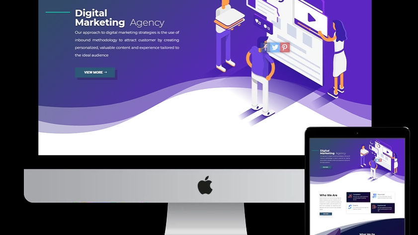 Marex Venture Digital Marketing Agency Website Design