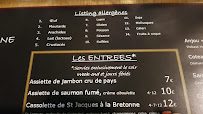L' Atelier Restaurant à Ploumagoar menu