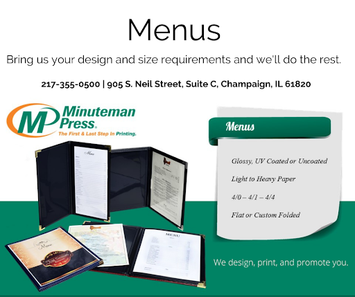 Commercial Printer «Minuteman Press», reviews and photos, 905 S Neil St # B, Champaign, IL 61820, USA