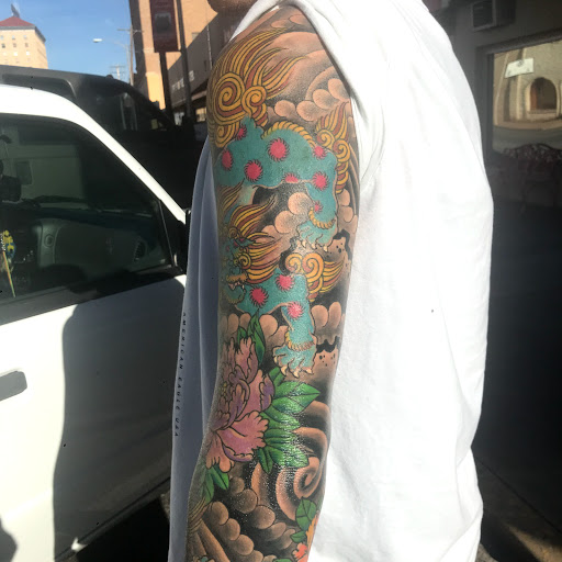 Explore music tattoo ideas male, creative tattoo ideas in San Angelo, available at Good Vibes Only Tattoo Studio