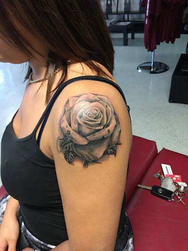 Explore ballerina tattoo ideas, creative tattoo ideas in York, available at Westside Ink