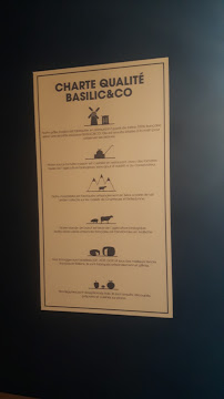 Menu / carte de Basilic & Co à Clermont-Ferrand