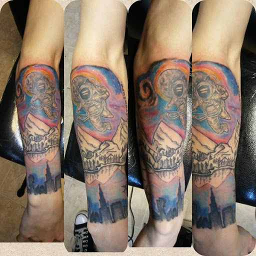 Explore 4 horsemen tattoo ideas, creative tattoo ideas in Cumberland, available at Queen City Ink
