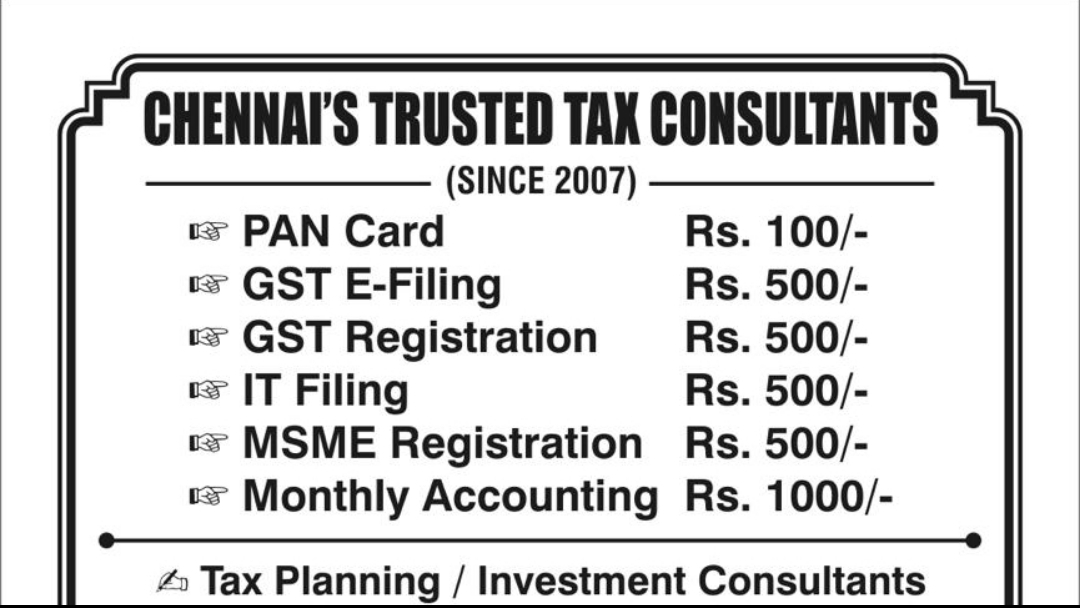 Chennai Tax Consultants