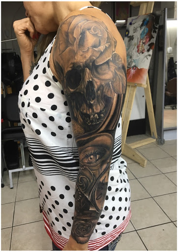 Explore peanut tattoo ideas, creative tattoo ideas in Chicago, available at Royal Flesh Tattoo and Piercing