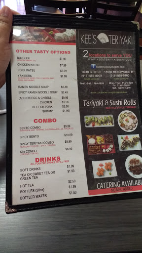 Kee's Teriyaki & Sushi