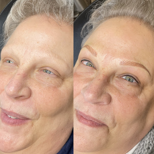 Explore morning glory tattoo ideas, creative tattoo ideas in Grand Blanc, available at Pretty N Ink Permanent Cosmetic Studio