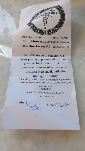 Explore cowboys tattoo ideas, creative tattoo ideas in Summerville, available at Exotic Impressions Body Piercing