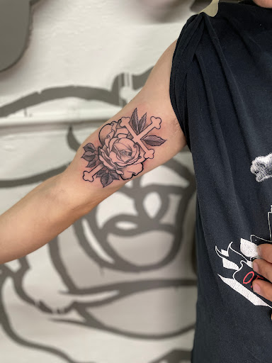 Explore spider-man tattoo ideas, creative tattoo ideas in Zumbrota, available at Art by Sinclair Tattoo Artist At Dry Bones Ink