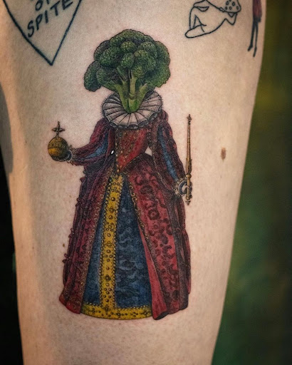 Explore medic tattoo ideas, creative tattoo ideas in Denver, available at Mashroom Studios