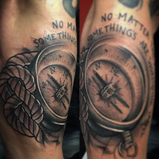 Find tattoo ideas for leg for your next unique tattoo in Albany at Make Your Mark Tattoo