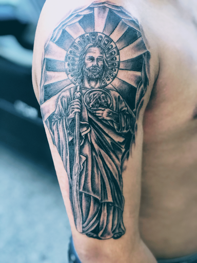 Explore tattoo ideas with writing, creative tattoo ideas in Jefferson City, available at The Ink Sling Studio