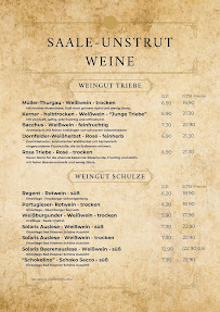 Menu du Café Elfengeist à Naumburg