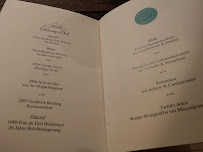 Restaurant Restaurant Cornelia Poletto à Hamburg (le menu)