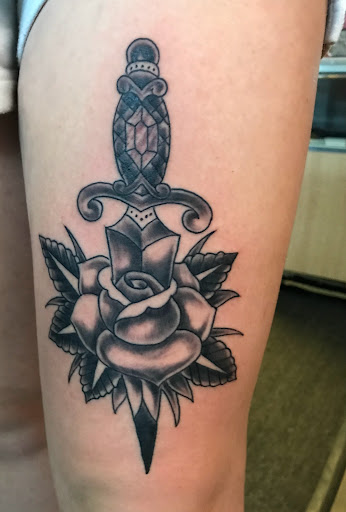 Explore master chief tattoo ideas, creative tattoo ideas in Orange Park, available at Big City Tattoo and Piercing