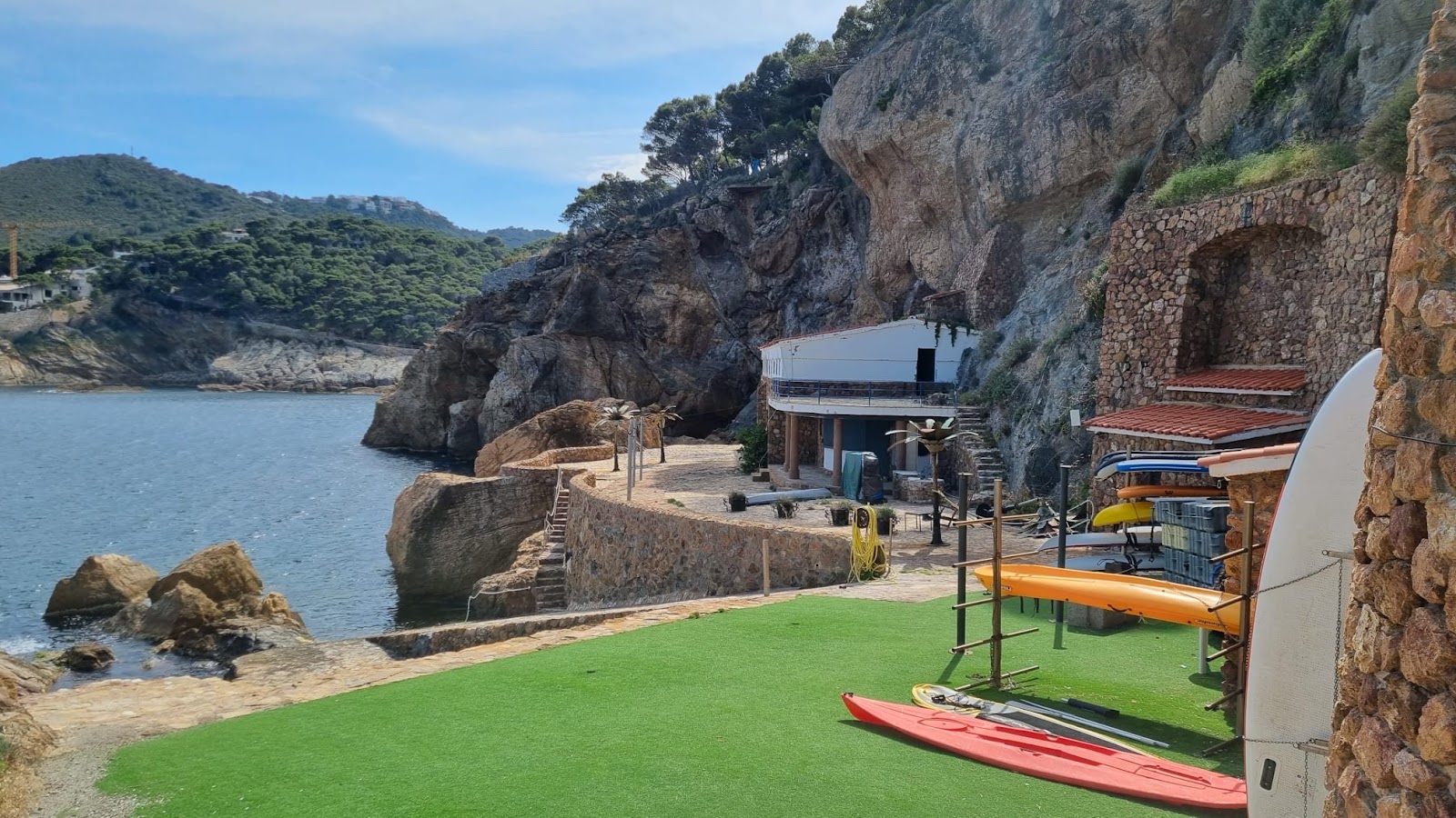 Photo de Platja de la Cap Sa Sal avec un rivage droit