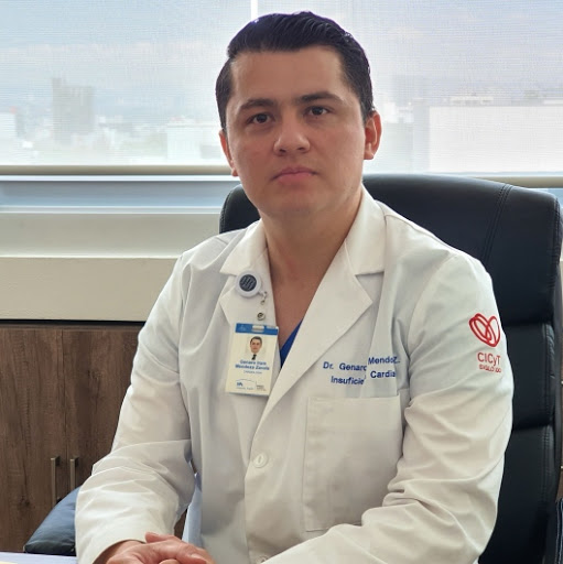 Dr. Genaro Hiram Mendoza Zavala, Cardiólogo