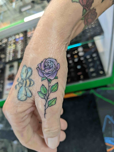 Explore pansexual tattoo ideas, creative tattoo ideas in Redding, available at Caddy Daddys