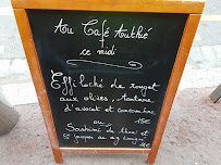Café Authié à Toulouse menu