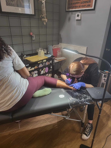 Explore massage therapist tattoo ideas, creative tattoo ideas in Mcminnville, available at Iron Tusk Tattoos