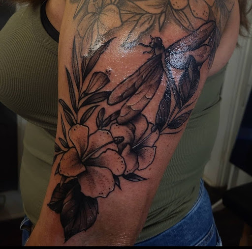 Explore beautiful disaster tattoo ideas, creative tattoo ideas in Valdosta, available at Acid Ink Tattoos