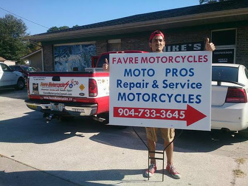 Motorcycle Repair Shop «Favre Motorcycles & Lui Inc.», reviews and photos, 7060 103rd St #201, Jacksonville, FL 32210, USA