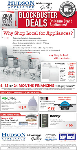 Appliance Store «Hudson Appliance», reviews and photos, 167 Main St, Hudson, MA 01749, USA