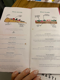 Pizzeria Nasti à Bergamo (le menu)