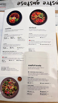 Menu du wagamama -Milano Merlata Bloom à Milan