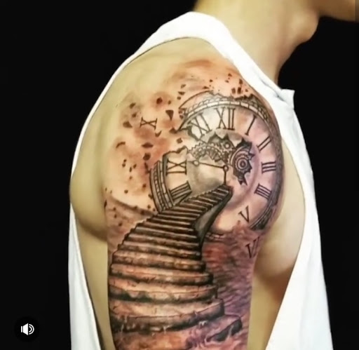 Explore matching tattoo ideas for husband and wife, creative tattoo ideas in Lakeland, available at Ink Therapy Tattoos LLC