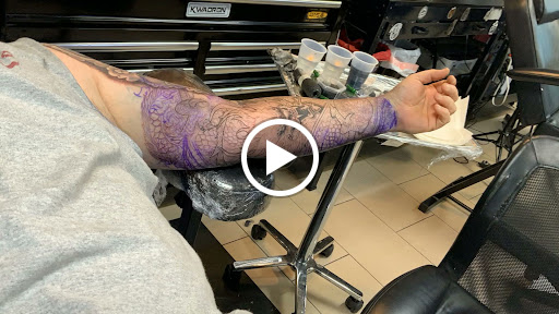 Explore demon slayer tattoo ideas, creative tattoo ideas in Sarasota, available at SEVEN SINS Tattoo Studio