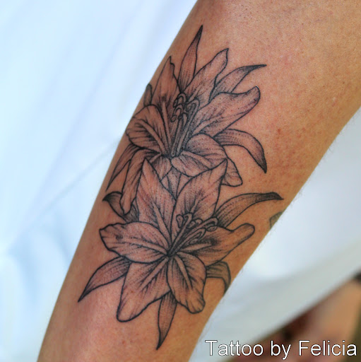 Explore camino de santiago tattoo ideas, creative tattoo ideas in Fort Myers, available at Tiger Lotus Tattoo and Piercing