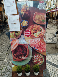 Zeca à Aveiro menu