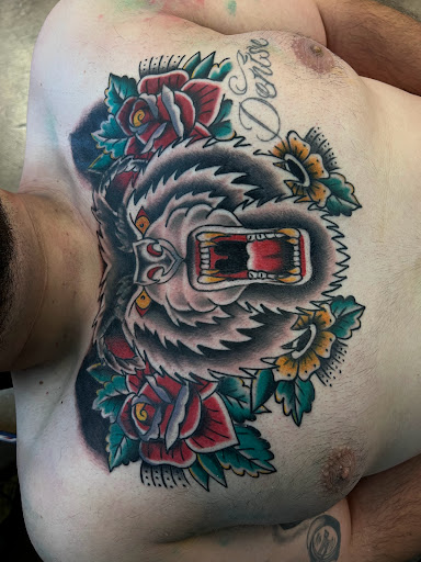 Explore fenrir tattoo ideas, creative tattoo ideas in Pico Rivera, available at No Regrets Tattoo