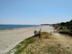 Plage de San Pellegrino'in fotoğrafı geniş bir kıyı şeridi ile birlikte