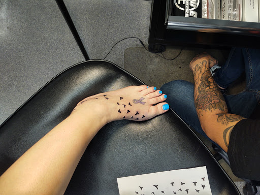 Explore great lakes tattoo ideas, creative tattoo ideas in Waterloo, available at Black Lotus Tattoo Studio