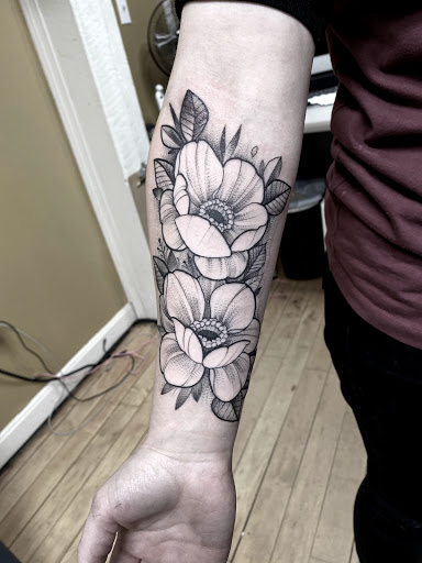 Explore dead relative tattoo ideas, creative tattoo ideas in Orange, available at North Quabbin Tattoo